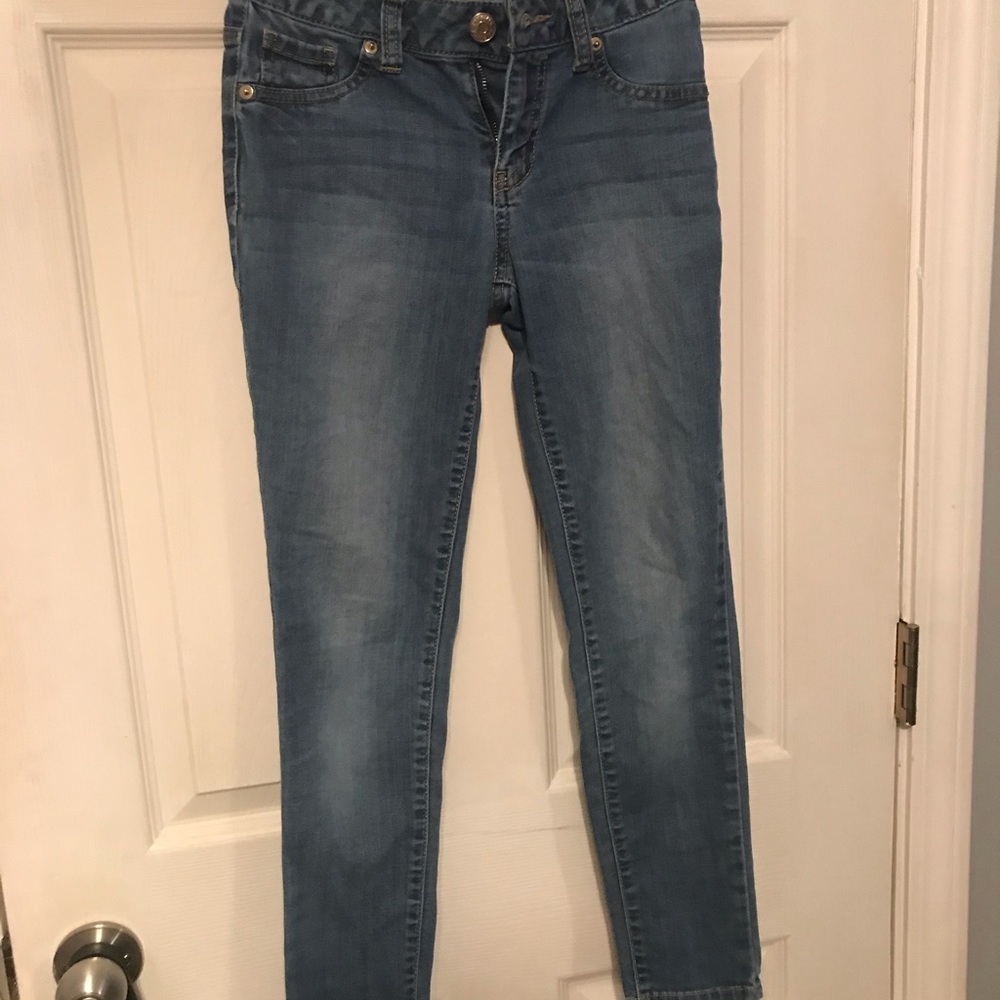 Girls size 10 super skinny cat and jack jeans